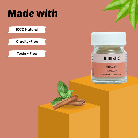 Cinnamint Lip Balm – Tingly Hydration, Smooth Feel